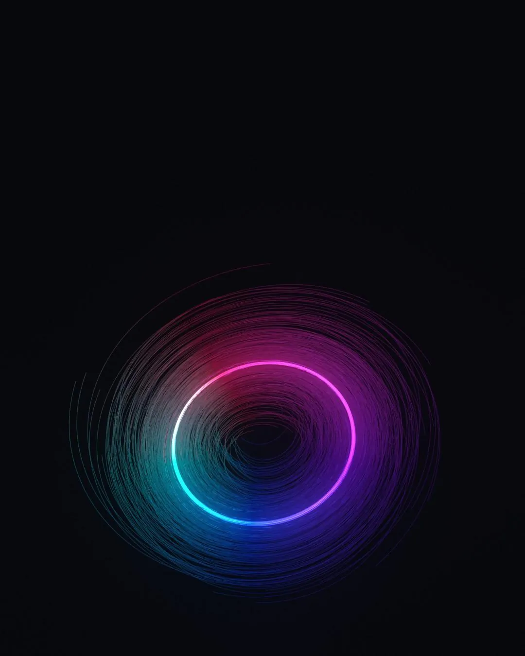 A glowing ring